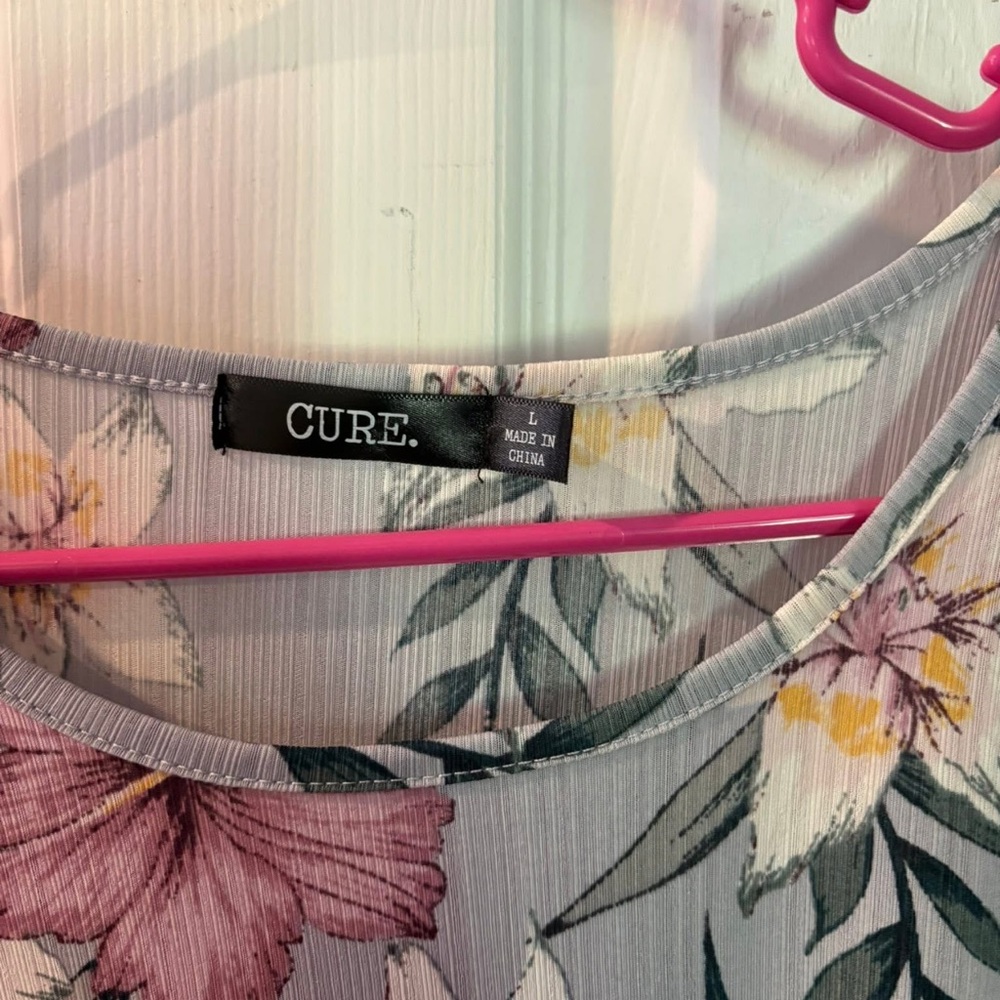 CURE Floral Tank Top